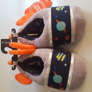 N.W.T. Wonder Nation Rocketship Slippers